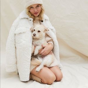 Free People Teddy Shirt Jacket